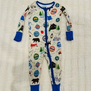 Little Sleepies camping zippy